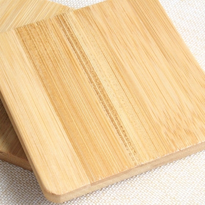 양조용 Bambu Coasters, 양조용 Squre & Round Coasters 코팅 된 평면 음료컵 코스터