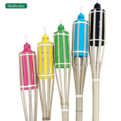 대가 120cm Bambu Torch 및 Stand Torch 정원 조경용 Bambu